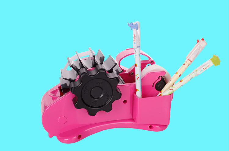 Multifunctional Large and Small Tape Holder Plastic Automatic Roller Stationery Tape Dispenser Cutter Transparent Sealing Box Tape Dispenser Multifunctional Large and Small Tape Holder Plastic Automatic Roller Stationery Tape Dispenser Cutter Transparent Sealing Box Tape Dispenser