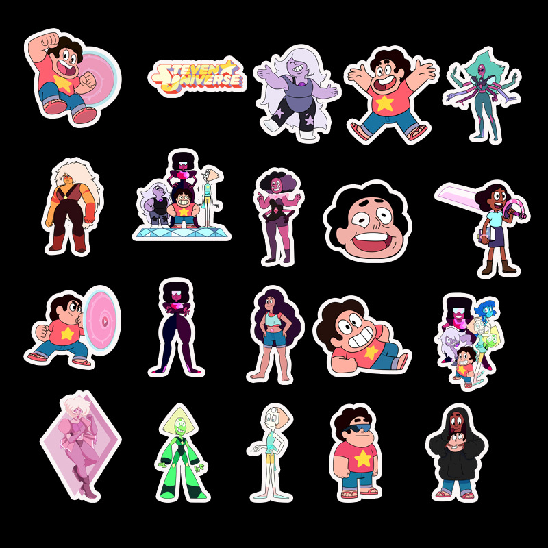 50 Stephen Universe Cartoon Graffiti Stickers Wish Cross-Border Luggage Trolley Case Notebook Computer Sticker
