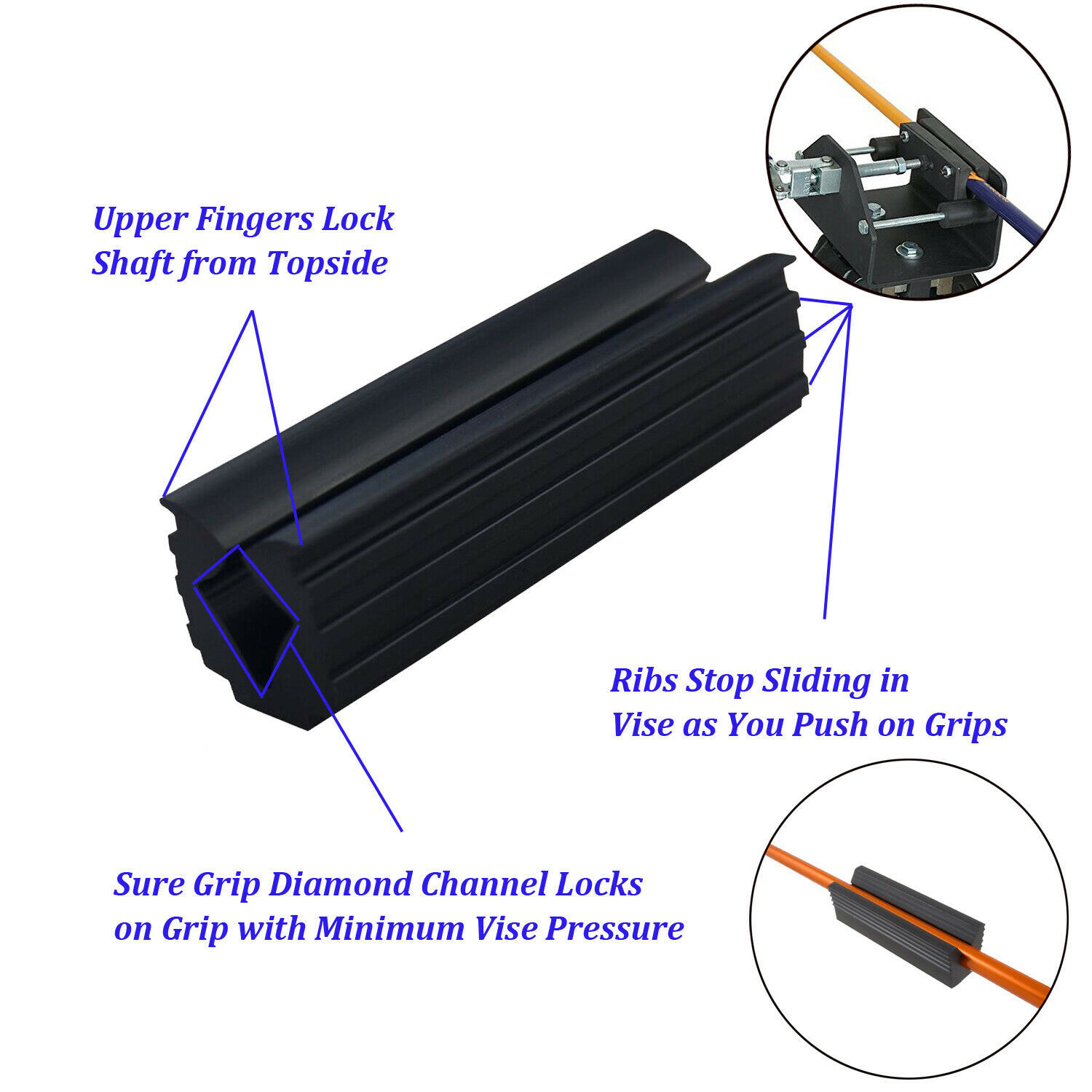 Golf Grip Replacement Accessories Combination Club Double-Sided Adhesive Glassine Tape Plastic Cutter Rubber Fixture Sol Agent
