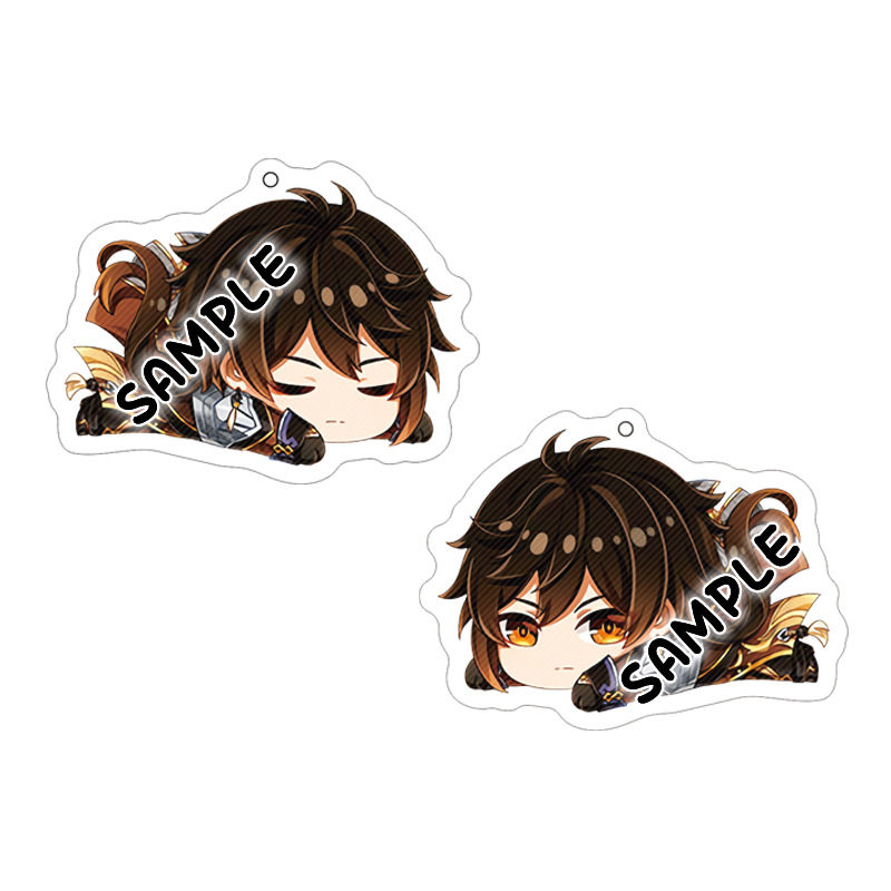 God Peripheral Accessories Acrylic Keychain DoubleSided Sandwich Ornaments Student Gift Birthday Comic Show Ornaments