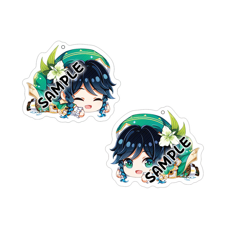 God Peripheral Accessories Acrylic Keychain DoubleSided Sandwich Ornaments Student Gift Birthday Comic Show Ornaments