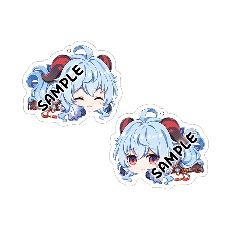God Peripheral Accessories Acrylic Keychain DoubleSided Sandwich Ornaments Student Gift Birthday Comic Show Ornaments