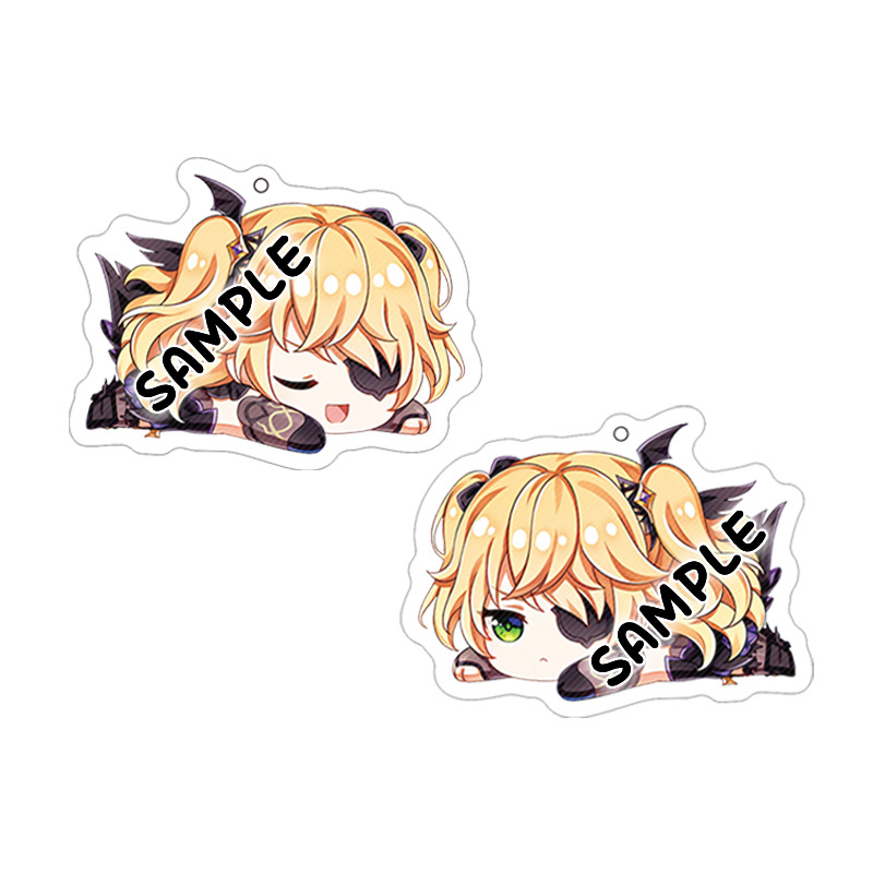 God Peripheral Accessories Acrylic Keychain DoubleSided Sandwich Ornaments Student Gift Birthday Comic Show Ornaments