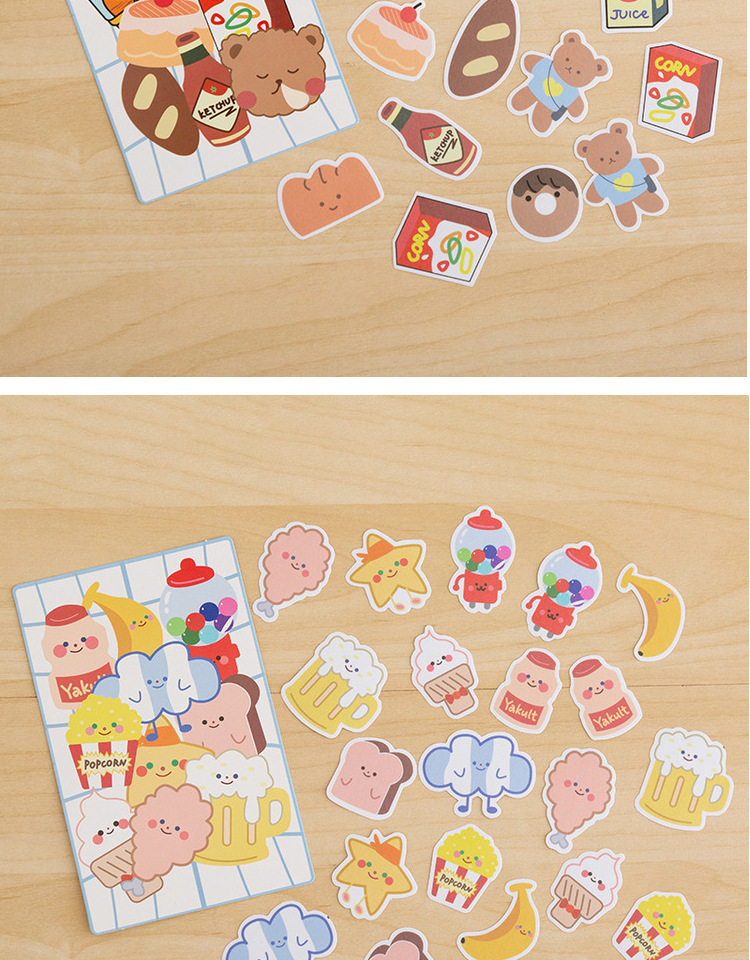 Style Cartoon Cute Soft Candy Bear Hand Ledger Sticker Sealing Paste Mobile Phone Notebook Material Decorative Sticker Style Cartoon Cute Soft Candy Bear Hand Ledger Sticker Sealing Paste Mobile Phone Notebook Material Decorative Sticker