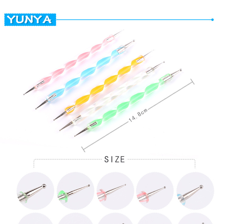 Manicure Brush 5 PCs Set Nail Art Rhinestones Picking Pen Acrylic Point Drill Pen Factory Wholesale Manicure Brush 5 PCs Set Nail Art Rhinestones Picking Pen Acrylic Point Drill Pen Factory Wholesale