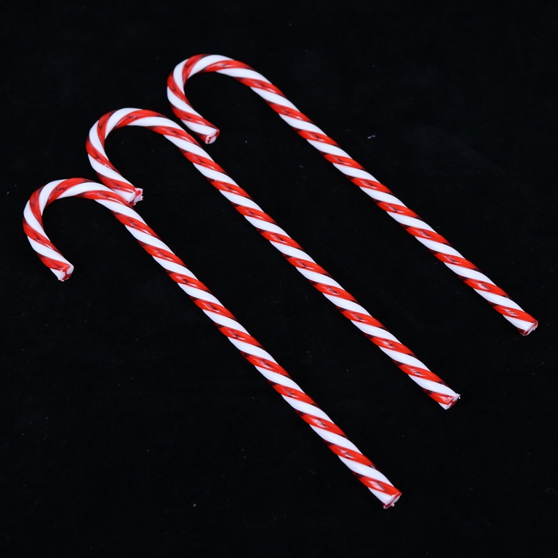 Acrylic Crutches 15cm Christmas tree Crutches 6 packages