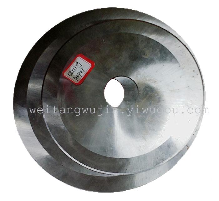 Cutting paper pipe circular blade cutting cylinder circularmachine round cutter cut tape and circular cutting blade