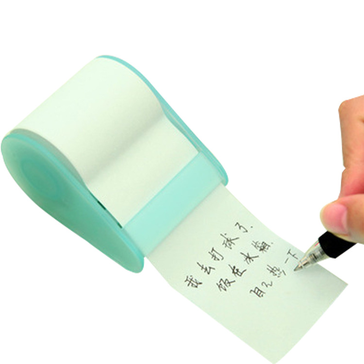 Creative Cute Casual Sticky Notes Note Sticker Attached Tape Base Tear-off Note Pad Student Message Memo Note Paper