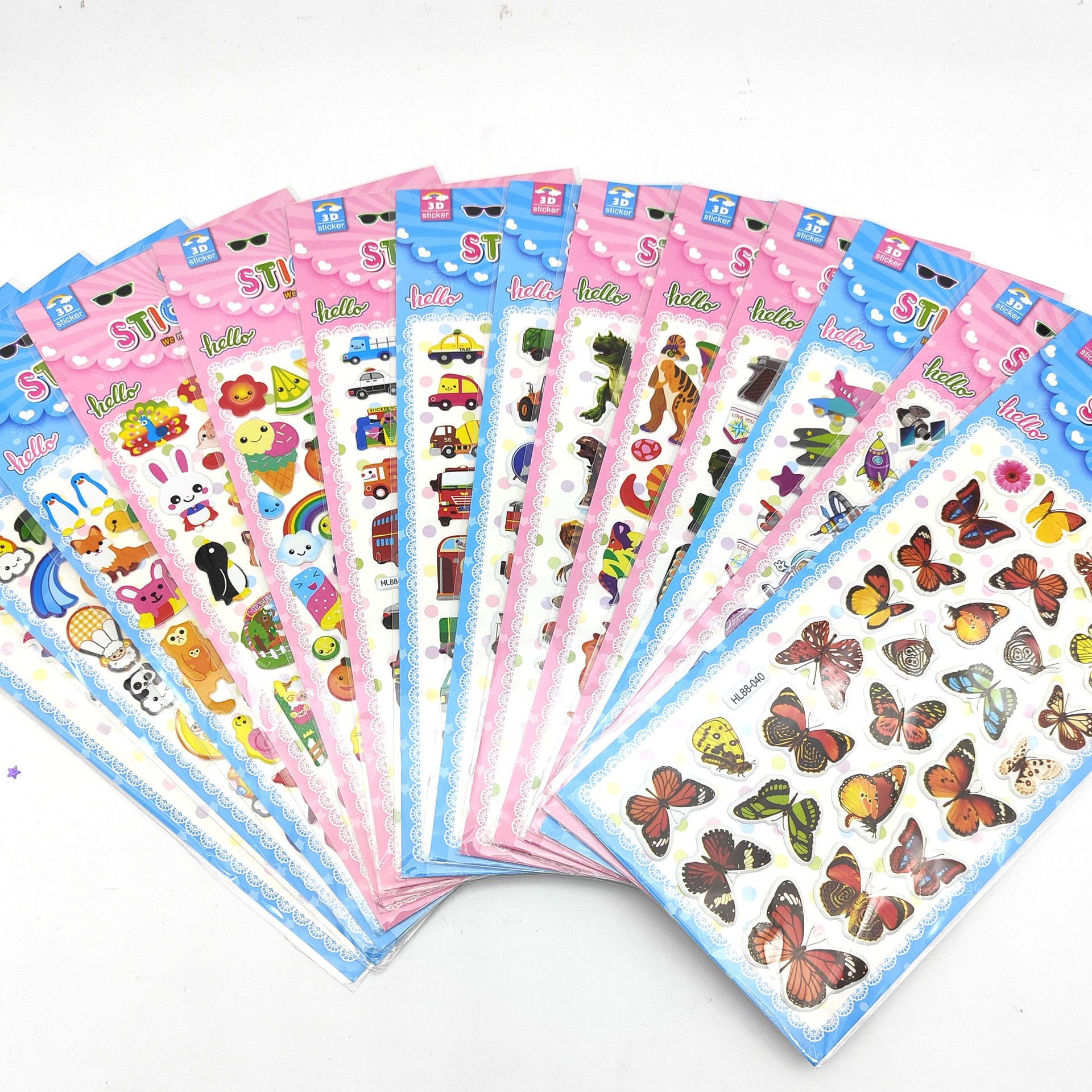 Children's Cartoon Stickers Foam Bubble Sticker Kindergarten Reward Stickers Forehead Stickers Affixed 3D Three-Dimensional Stickers Stickers for Journals Children's Cartoon Stickers Foam Bubble Sticker Kindergarten Reward Stickers Forehead Stickers Affixed 3D Three-Dimensional Stickers Stickers for Journals