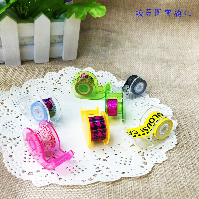 Bottle piggy bank mini tape tape and cutter Bottle piggy bank mini tape tape and cutter