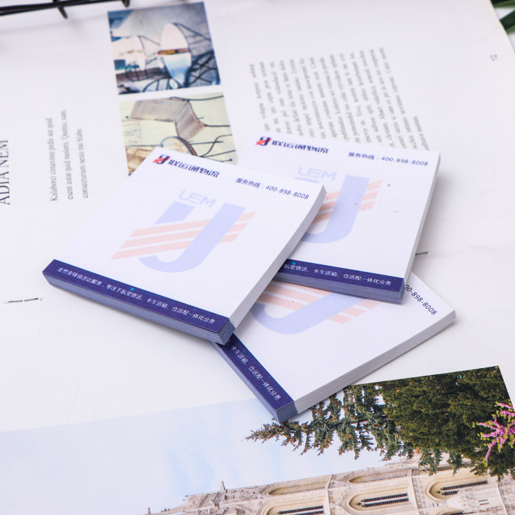 Customized Color Advertising Notepad Cute Office Memo Note Sticker Creative Strange Shape Stationery Sticky Notes Customized