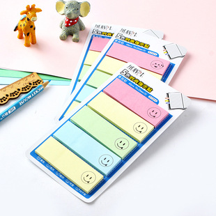Korean Cute Bear Notepad Note Sticker Student Message Book Carry Post-It Notes Strip Notebook