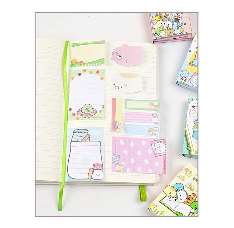 Cute Cartoon Creativity 60% Off Notepad Notebook Sticky Notes Note Sticker Student Message Sticker