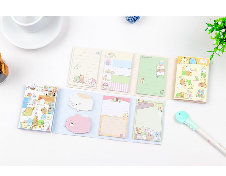 Cute Cartoon Creativity 60% Off Notepad Notebook Sticky Notes Note Sticker Student Message Sticker
