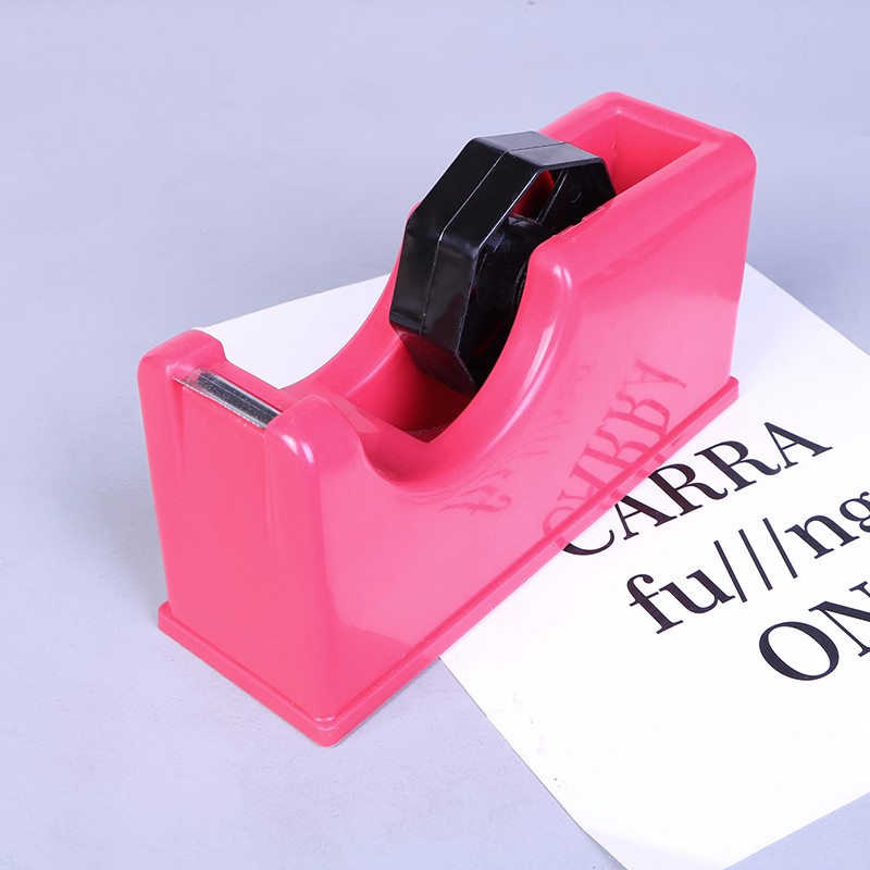 New fashion transparent tape cutter office learning stationery base custom LOGO manufacturers spot supply