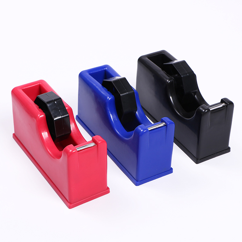 New fashion transparent tape cutter office learning stationery base custom LOGO manufacturers spot supply