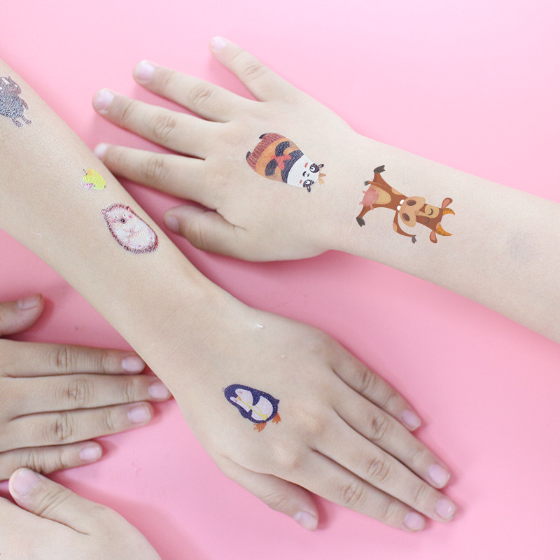 Waterproof Children Tattoo Stickers Tattoo Sticker Paper Cute Animal Tattoo Sticker Cartoon Face Pasters Tattoo Waterproof Children Tattoo Stickers Tattoo Sticker Paper Cute Animal Tattoo Sticker Cartoon Face Pasters Tattoo