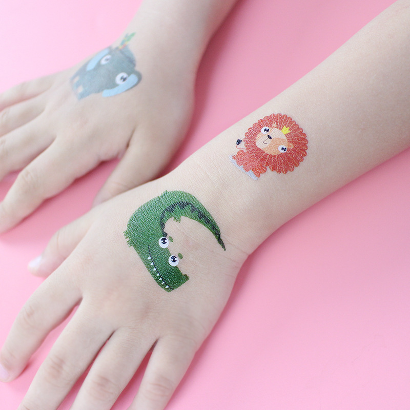 Waterproof Children Tattoo Stickers Tattoo Sticker Paper Cute Animal Tattoo Sticker Cartoon Face Pasters Tattoo Waterproof Children Tattoo Stickers Tattoo Sticker Paper Cute Animal Tattoo Sticker Cartoon Face Pasters Tattoo