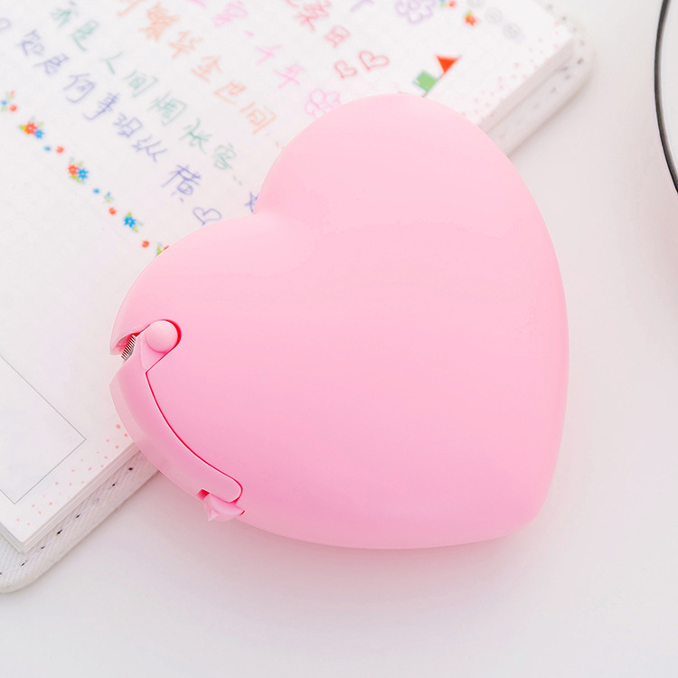 Creative cartoon stationery portable donut tape holder invisible tape cutter with small adhesive tape inside Creative cartoon stationery portable donut tape holder invisible tape cutter with small adhesive tape inside