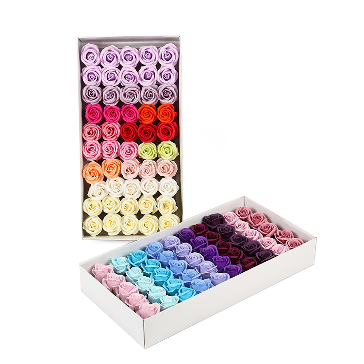 Manufacturers supply process simulation four soap flower spray rose flower soap box DIY