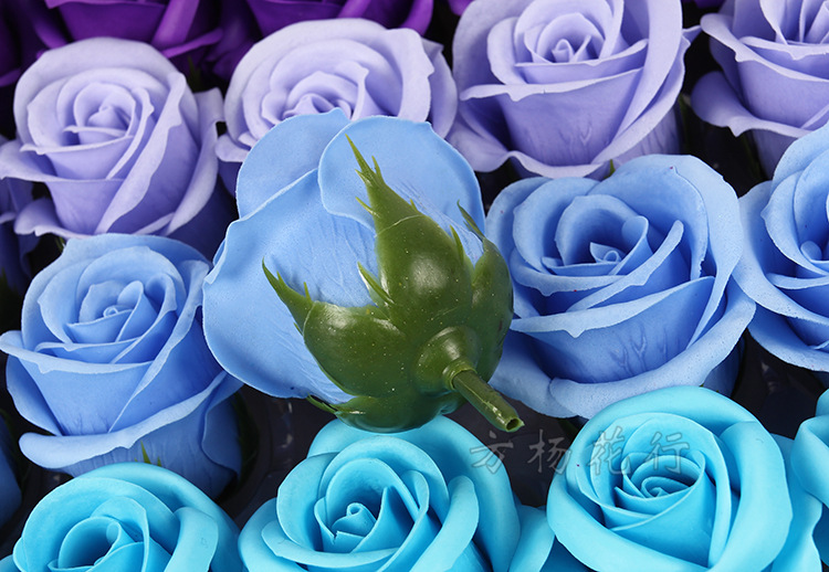 Manufacturers supply process simulation four soap flower spray rose flower soap box DIY