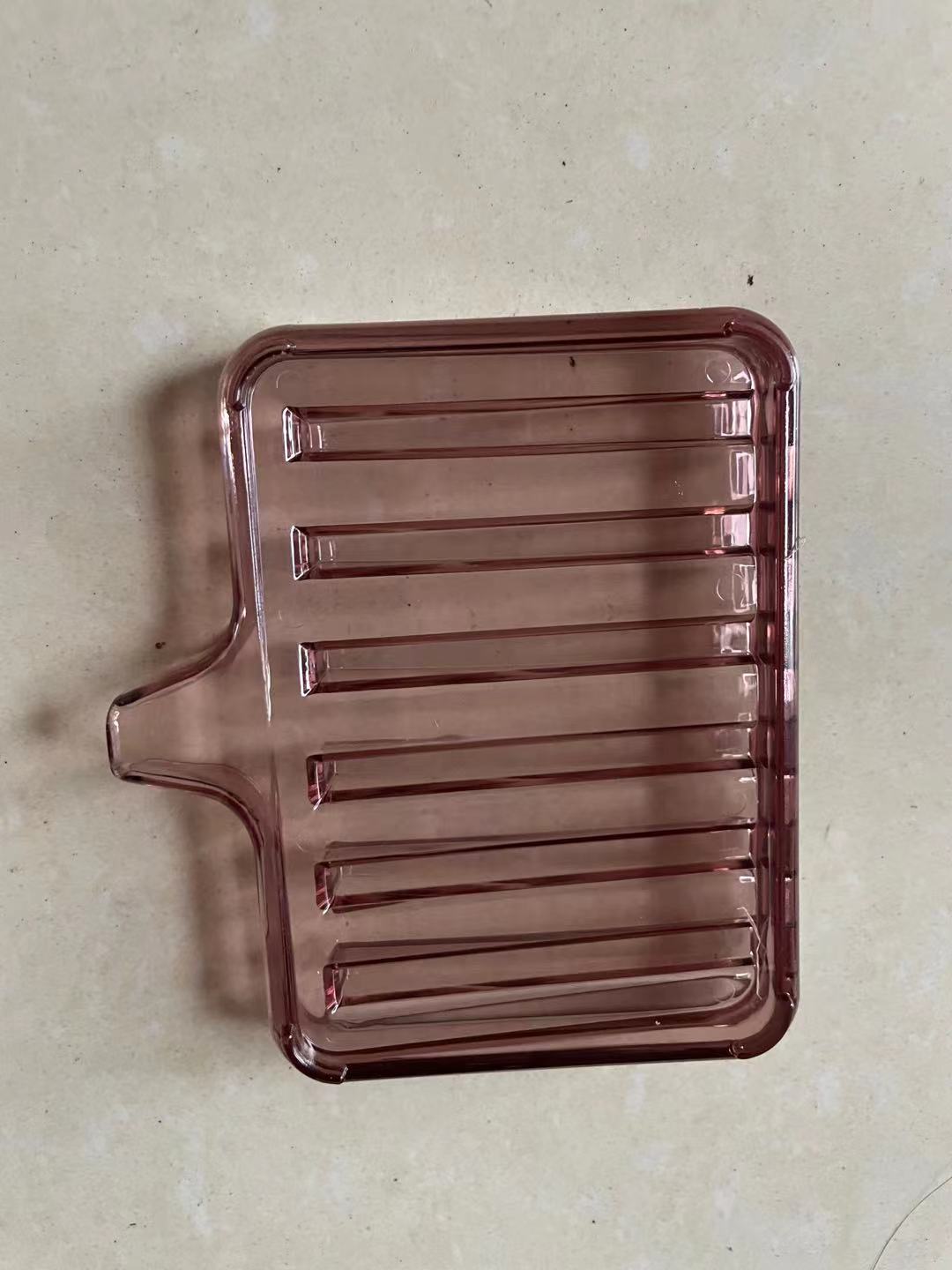 Creative Soap Holder Soap Box Single Layer Drainage Punching Free Suction Cup Drain Soap Holder