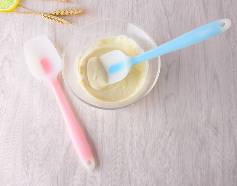 All-Inclusive Integrated Soft Silicone T Shovel Semi-Transparent Shovel Cream Jam Stirring Scraper Cake Palette Knife Baking Tool