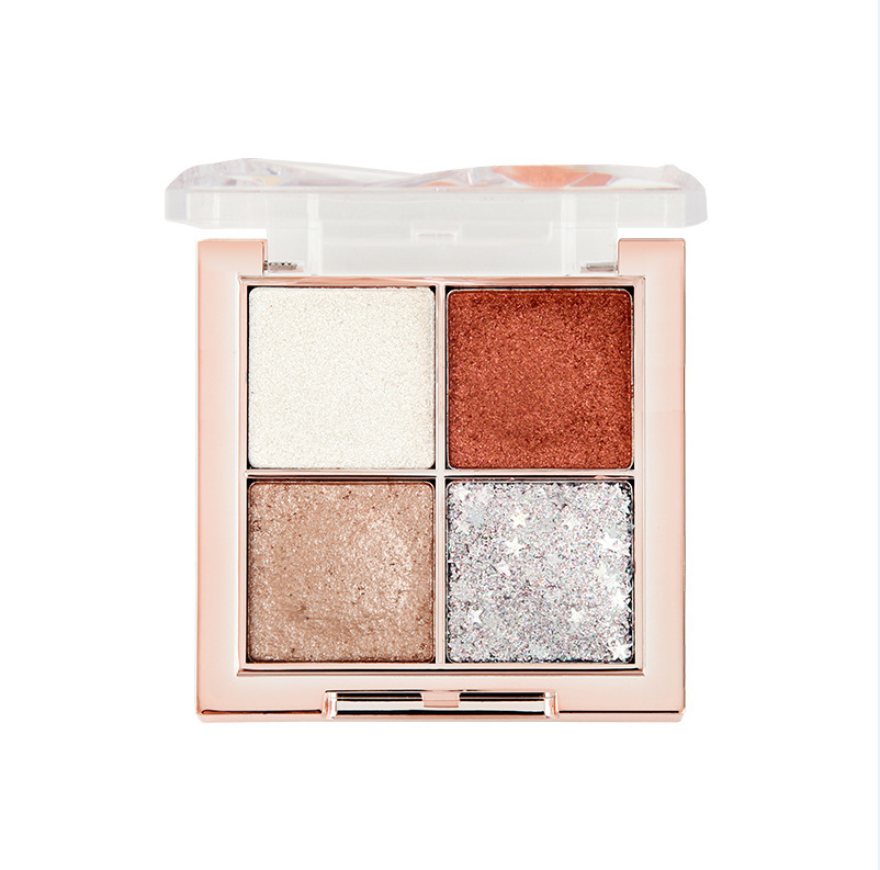 Maco Andy Luxury Color Star Four Color Eyeshadow Palette Glitter Sequins Pearl Women&#039;s Small Plate Portable Cheap 4-Color Eye Shadow