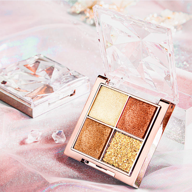 Maco Andy Luxury Color Star Four Color Eyeshadow Palette Glitter Sequins Pearl Women&#039;s Small Plate Portable Cheap 4-Color Eye Shadow