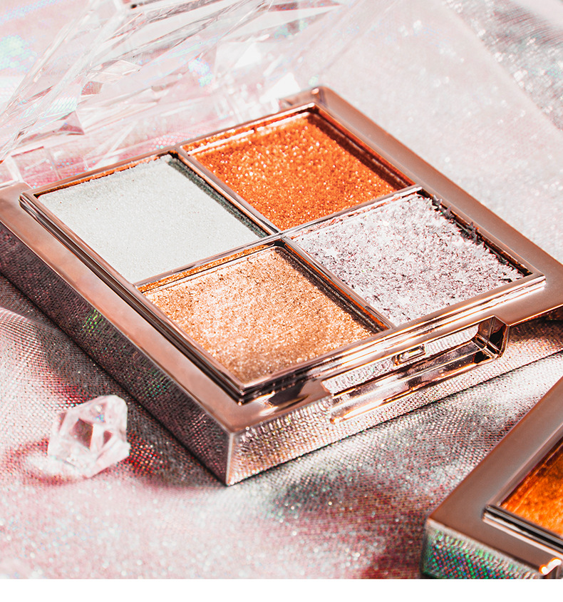Maco Andy Luxury Color Star Four Color Eyeshadow Palette Glitter Sequins Pearl Women's Small Plate Portable Cheap 4-Color Eye Shadow Maco Andy Luxury Color Star Four Color Eyeshadow Palette Glitter Sequins Pearl Women's Small Plate Portable Cheap 4-Color Eye Shadow