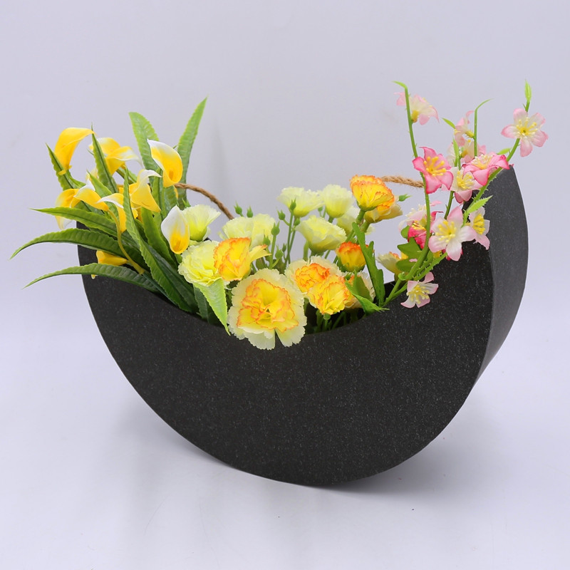 Wedding special flower basket can carry wall hanging flowers forever soap box valentine's day gift box manufacturers customized