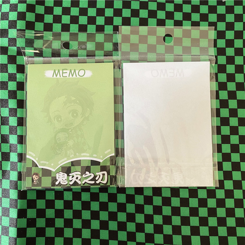 Ghost Killing Blade Sticky Note Ghost Killing Peripheral Notepad Student Supplies Creative Cool Stationery Convenient Sign Any Sticker