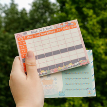 Korean Creative Simple Student Fluorescent Color Sticky Note Arrow Flat Head Pet Post-It Note Sticker Factory Wholesale
