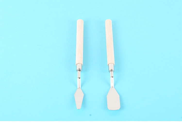 Stainless Steel Scrapers Small Shovel Art Palette Knife Cream Glue Phone Case Stationery Box DIY Material Tools Stainless Steel Scrapers Small Shovel Art Palette Knife Cream Glue Phone Case Stationery Box DIY Material Tools