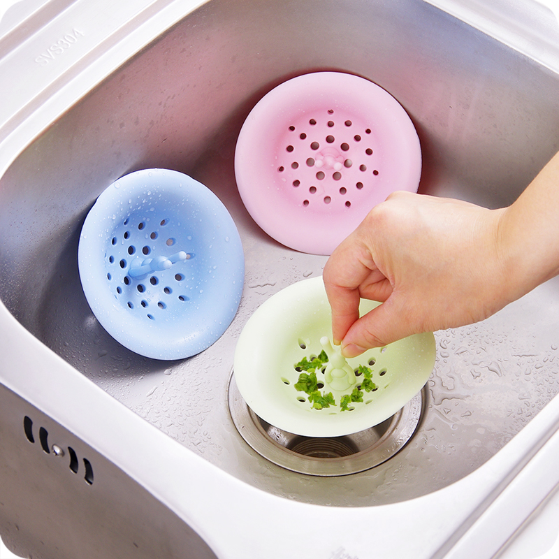 Wash dish sink sink strainer kitchen sewer drain cover bathroom anti clogging hair filter
