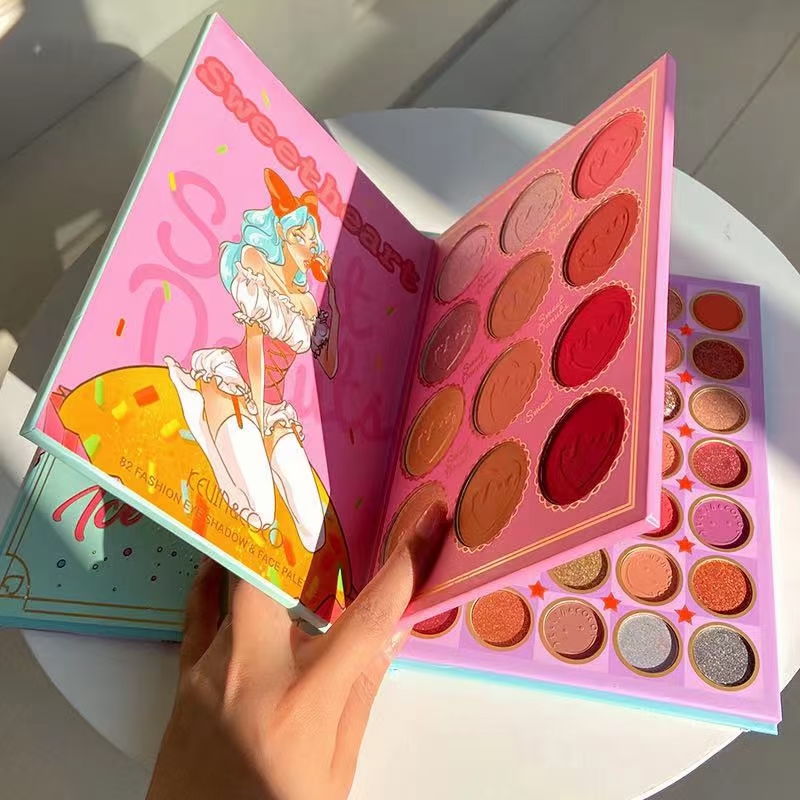 Kevin &amp; Coco Paper Eyeshadow Palette Multi color