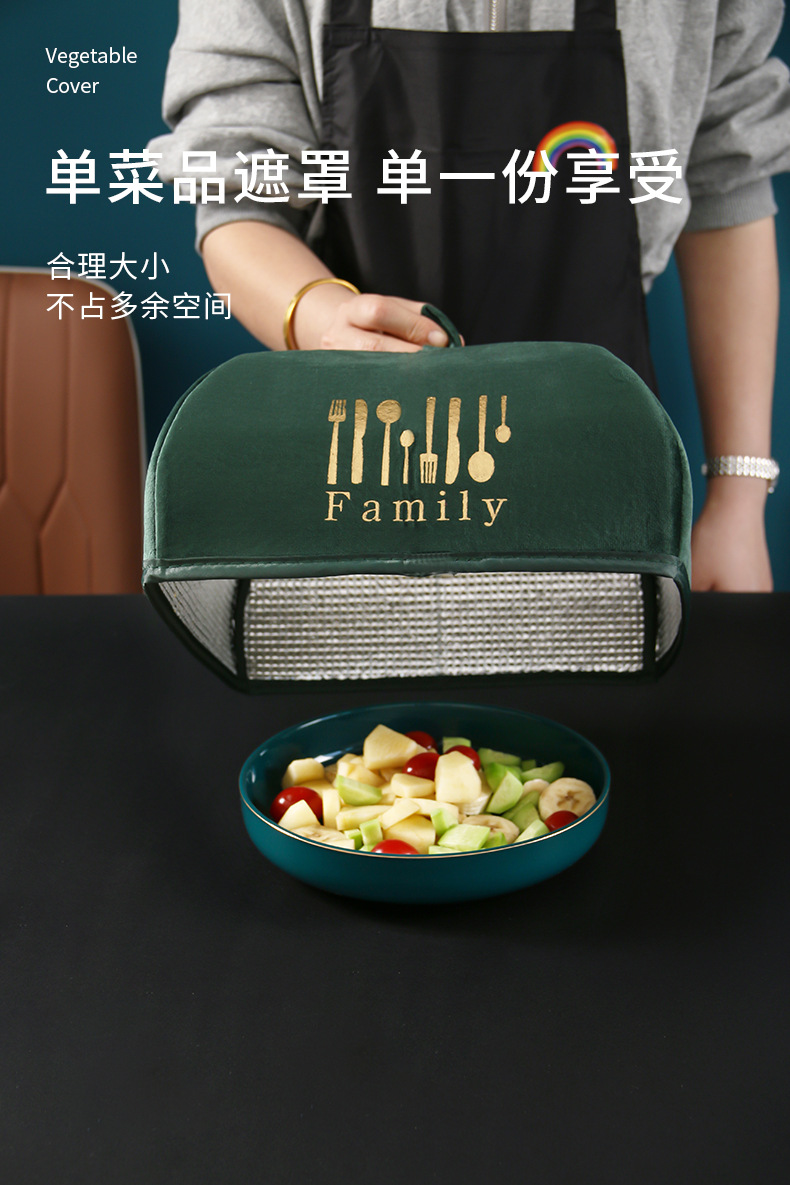 Vegetable Cover Meals Insulated Vegetable Cover Vegetable Cover Winter Dish Cover Leftovers Preservation Food Cover