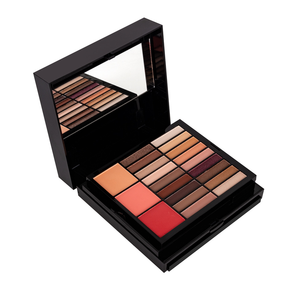 Missyoung New Makeup Palette Eye Shadow Plate Lip Gloss Lip Balm Blush Combination Set Piano Box Foreign Trade Popular Style Missyoung New Makeup Palette Eye Shadow Plate Lip Gloss Lip Balm Blush Combination Set Piano Box Foreign Trade Popular Style