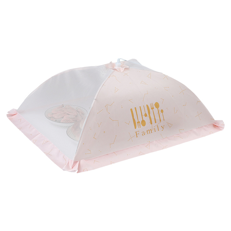 Vegetable Cover in Stock Wholesale 2021 New Multi-Specification Cover Vegetable Cover Folding Dining Table Dish Umbrella Home Fashion Simple Vegetable Cover