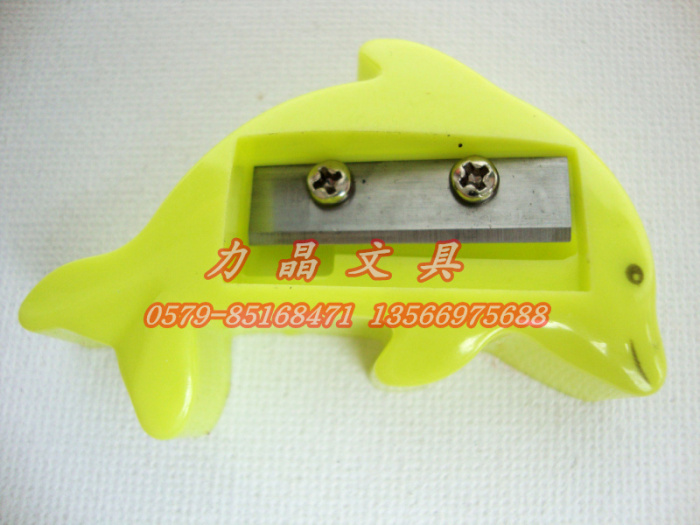 Cute mini Dolphin double screws Pencil Sharpener Pencil Sharpener Sharpener student supplies prizes
