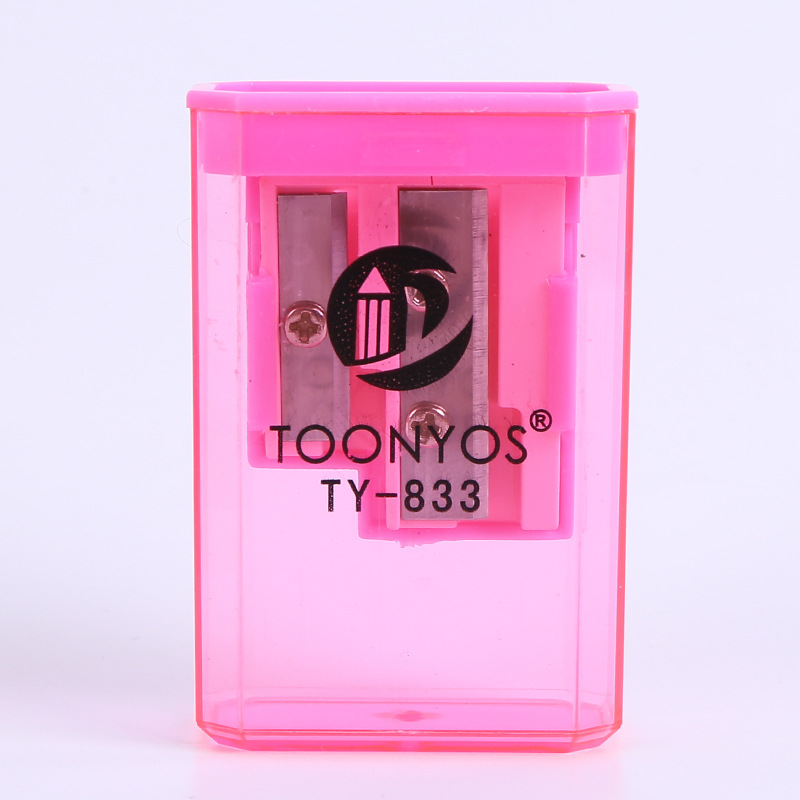 Pencil sharpener public English English plastic double hole pencil sharpener wholesale Pencil sharpener public English English plastic double hole pencil sharpener wholesale