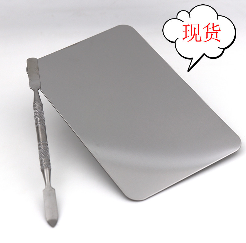 Stainless Steel Palette Makeup Palette Stainless Steel Palette Makeup Artist Supplies Beauty Tools Wholesale