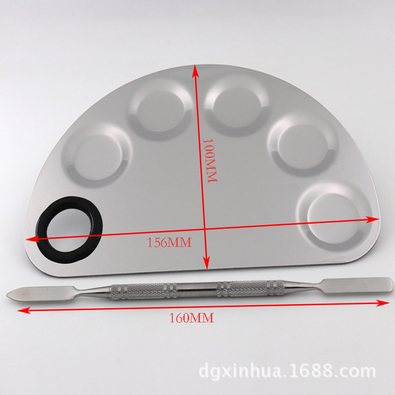 Stainless Steel Palette Makeup Palette Stainless Steel Palette Makeup Artist Supplies Beauty Tools Wholesale
