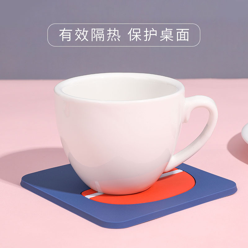 Heat Proof Mat Anti-Scald and Heat-Resistant Household Coasters Waterproof Cartoon Fruit Dining Table Table Cover Dish Service Plate Potholder Plate Cup Mat