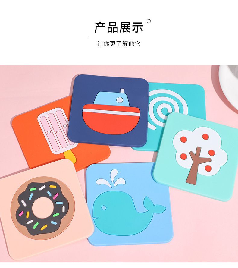 Heat Proof Mat Anti-Scald and Heat-Resistant Household Coasters Waterproof Cartoon Fruit Dining Table Table Cover Dish Service Plate Potholder Plate Cup Mat Heat Proof Mat Anti-Scald and Heat-Resistant Household Coasters Waterproof Cartoon Fruit Dining Table Table Cover Dish Service Plate Potholder Plate Cup Mat