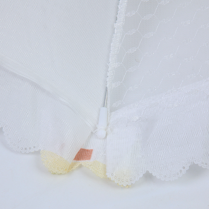 Round small transparent mesh restaurant household special dish cover son simple food cover custom