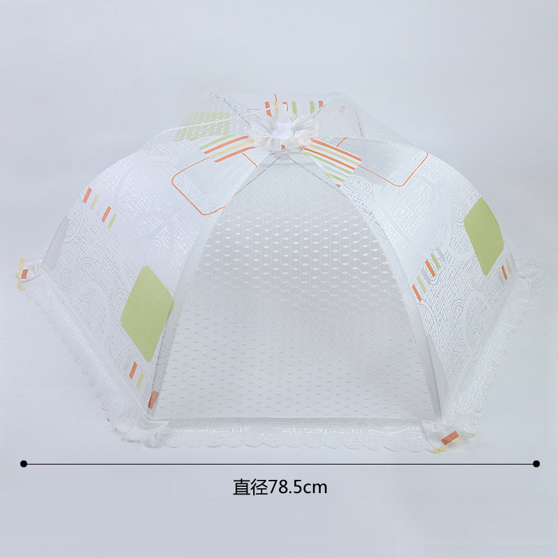 Round small transparent mesh restaurant household special dish cover son simple food cover custom