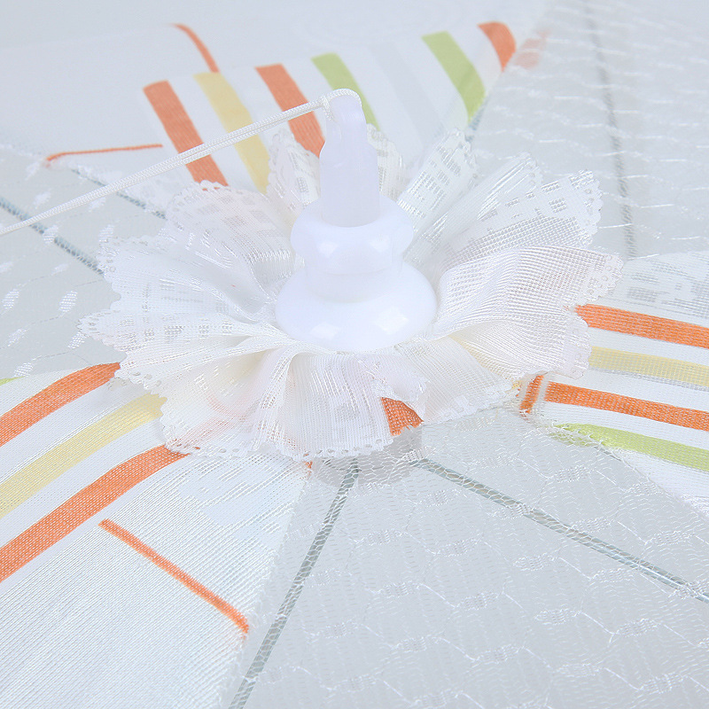 Round small transparent mesh restaurant household special dish cover son simple food cover custom