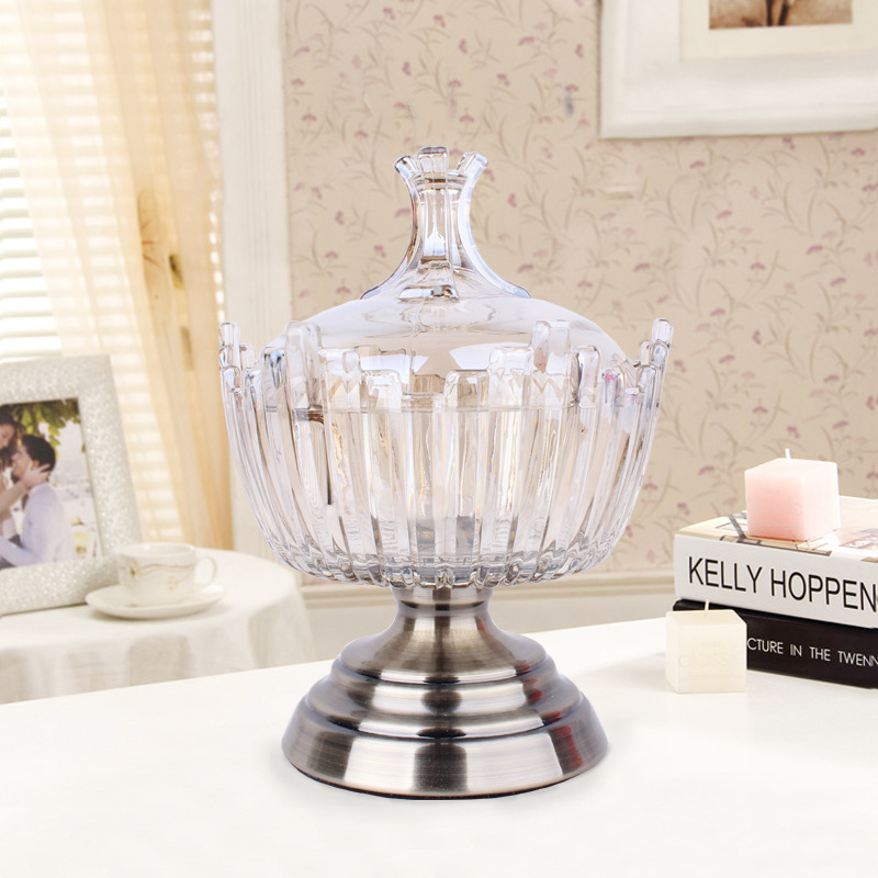 European Candy Plate Creative Luxury High-Grade Glass Large Fruit Pot Living Room Decoration Utensils Coffee Table Home Practical Decoration European Candy Plate Creative Luxury High-Grade Glass Large Fruit Pot Living Room Decoration Utensils Coffee Table Home Practical Decoration