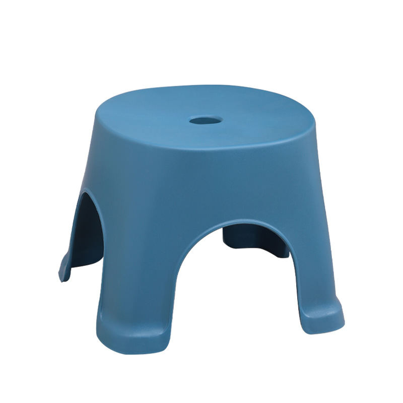 Household Plastic Stool Thickened Children&#039;s Plastic Bench Bathroom Non-Slip Bathroom Pedal Low Stool European Style Coffee Table Small Stool
